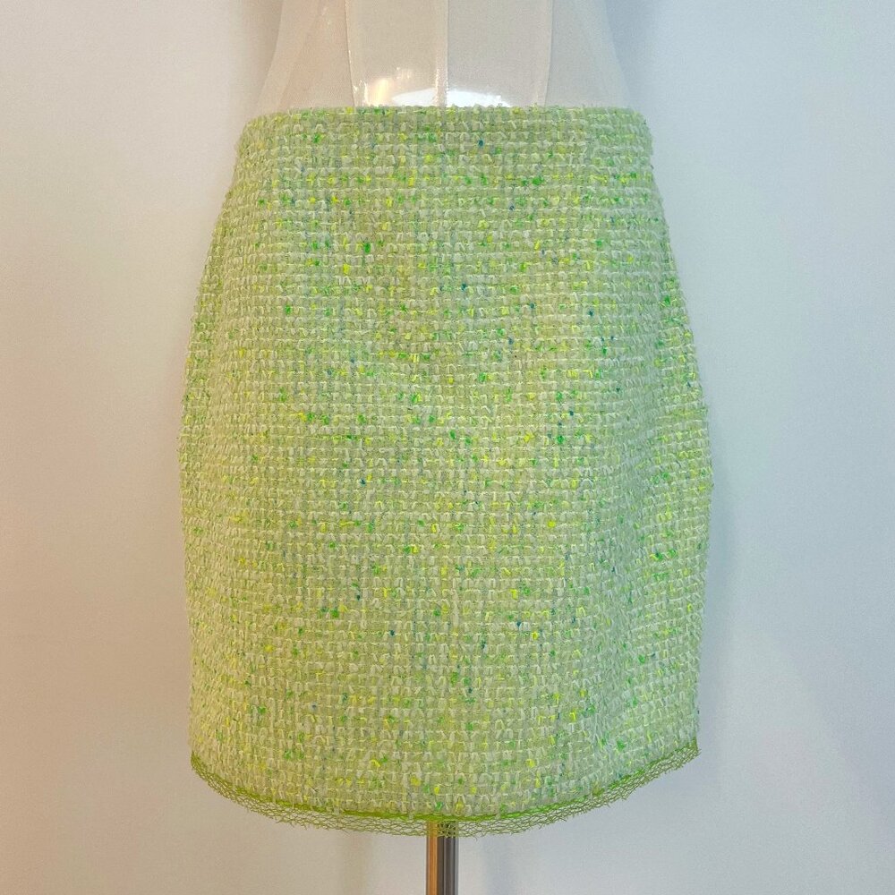 Elie Tahari Tweed Pencil Skirt Size US 4